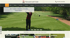 Desktop Screenshot of newarkgolfclub.co.uk